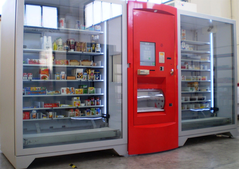 Máquinas vending de minimarket