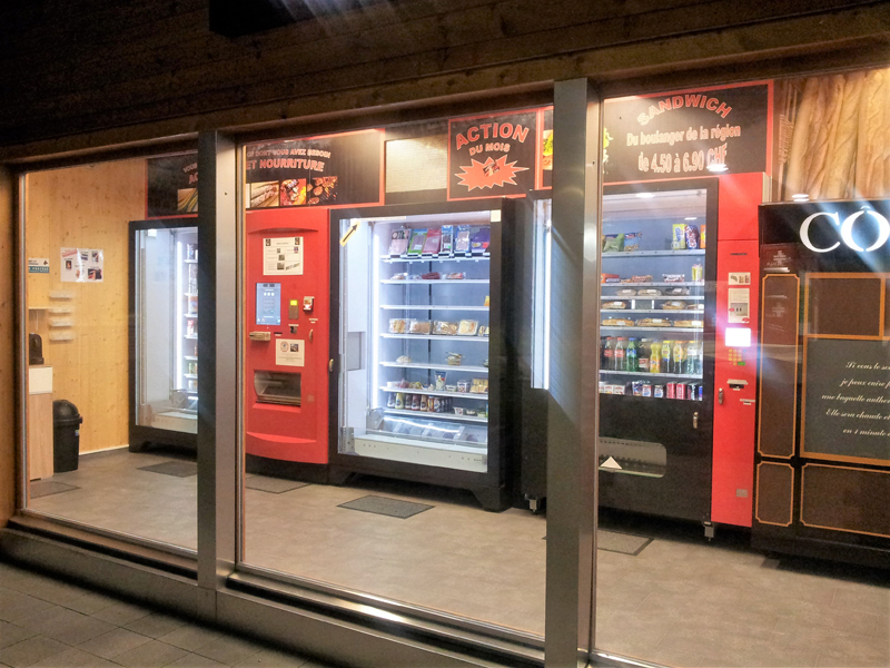 Máquinas vending de minimarket