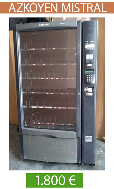 maquina de vending de segunda mano