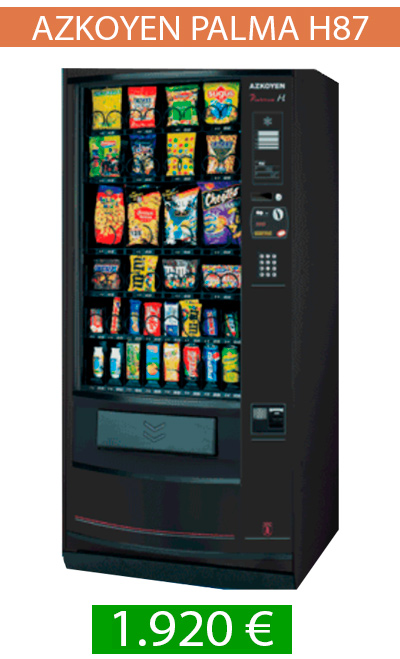 Azkoyen Palma máquina vending mixta segunda mano - Maquinas vending segunda mano
