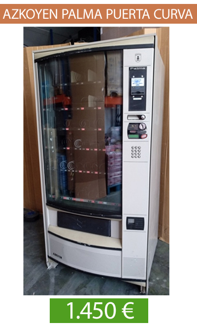 maquina de vending de segunda mano