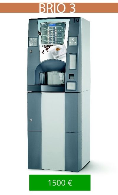 Necta Brio3 máquina vending café segunda mano - Precio maquinas expendedoras