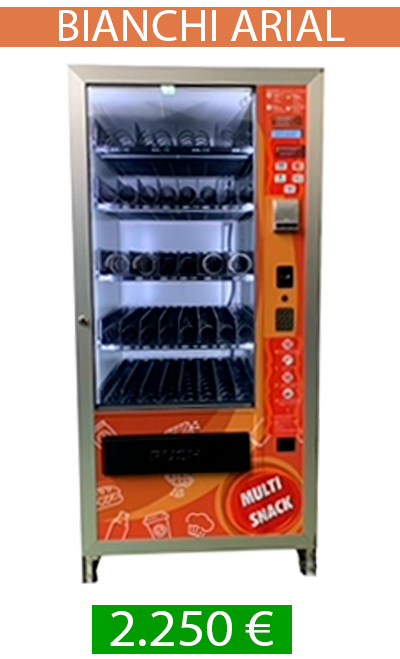 Bianchi Arial máquina expendedora snacks - Máquinas expendedoras precios