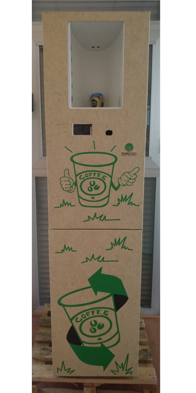 Máquinas vending de residuos y envases
