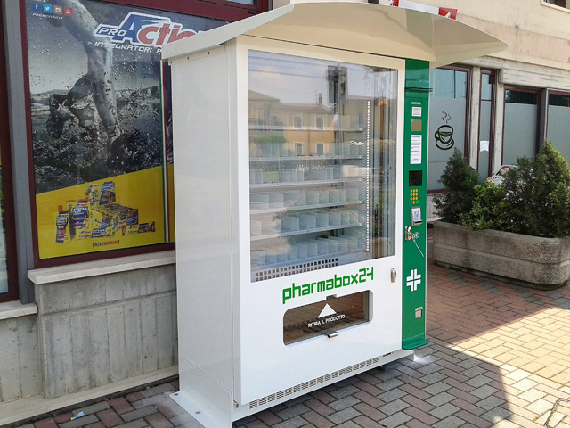 Máquinas vending de parafarmacia